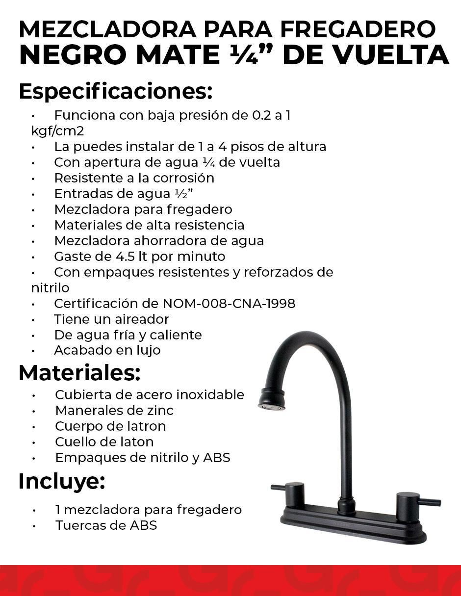 Llave mezcladora para cocina 2