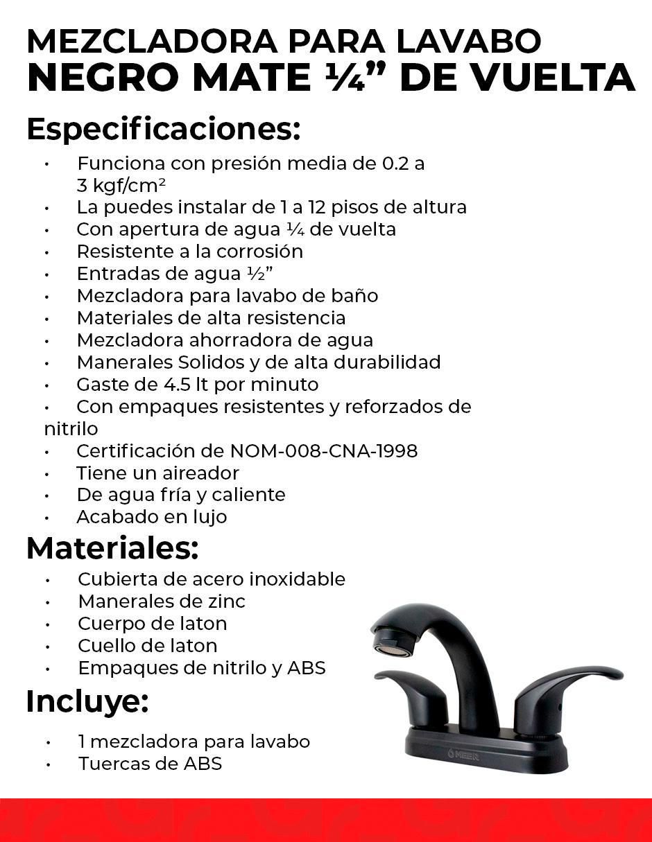 Llave mezcladora para lavabo 3