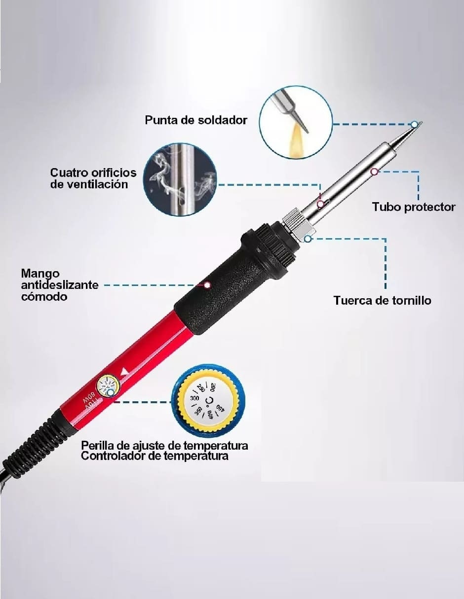 Cautín de puntas intercambiables 2