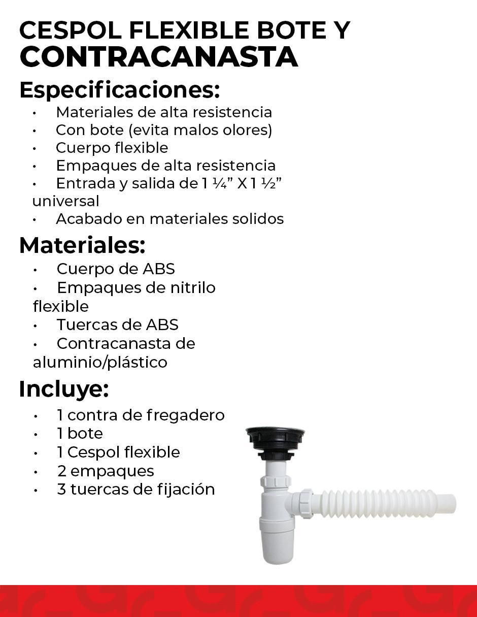 Cespol para cocina 4