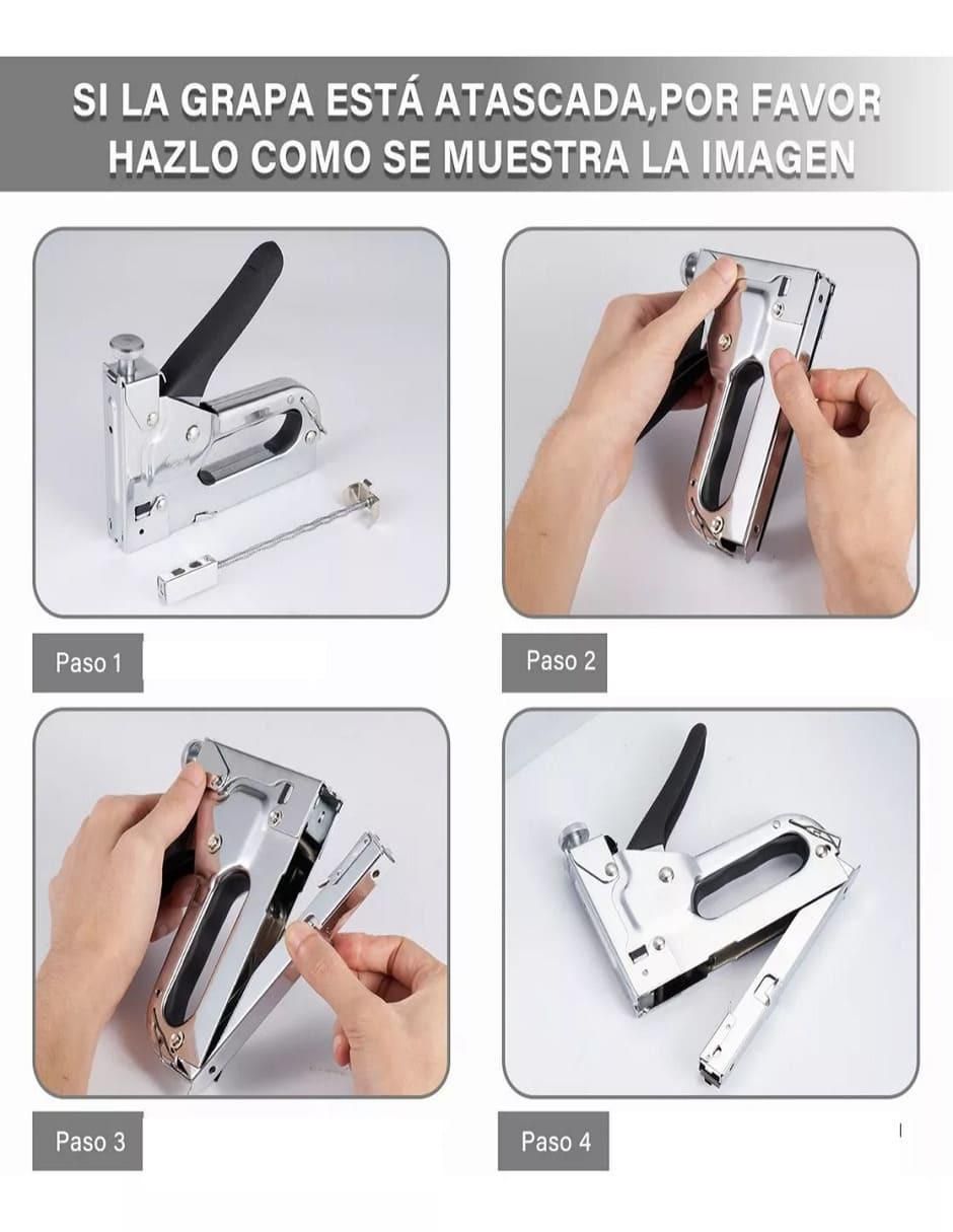 Engrapadora manual grapas 53/10 4