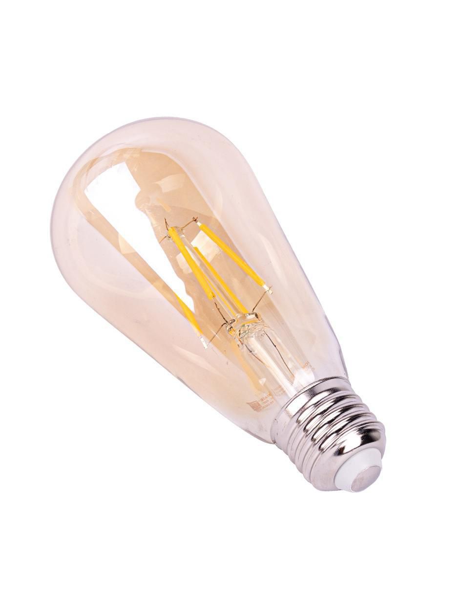 Foco vintage 4 W de consumo 4 W de iluminación 350 lúmenes 2