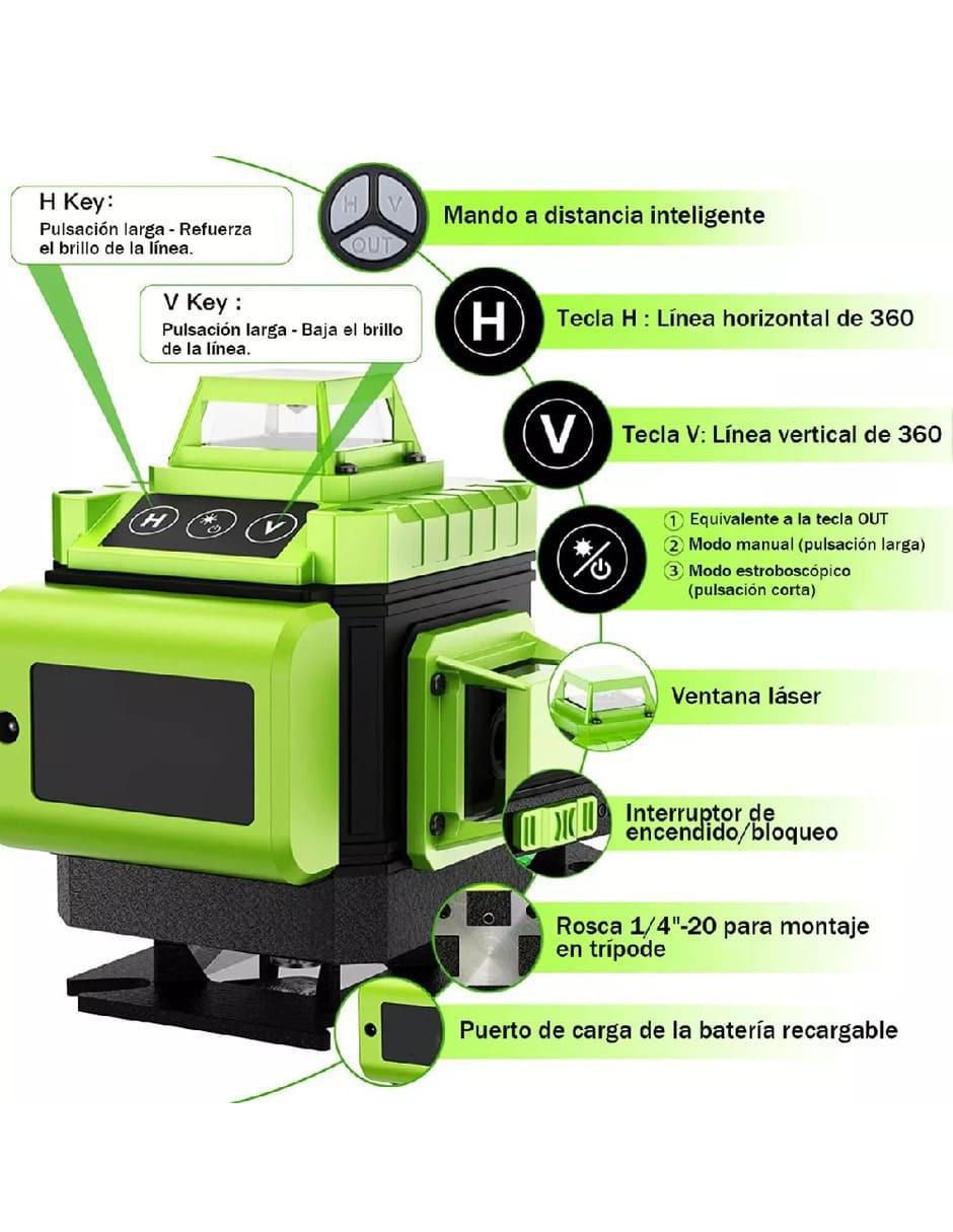 Nivel electrónico láser 2