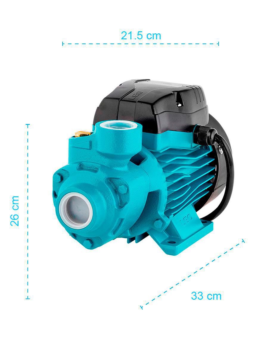 Bomba de agua centrífuga 1 hp 3