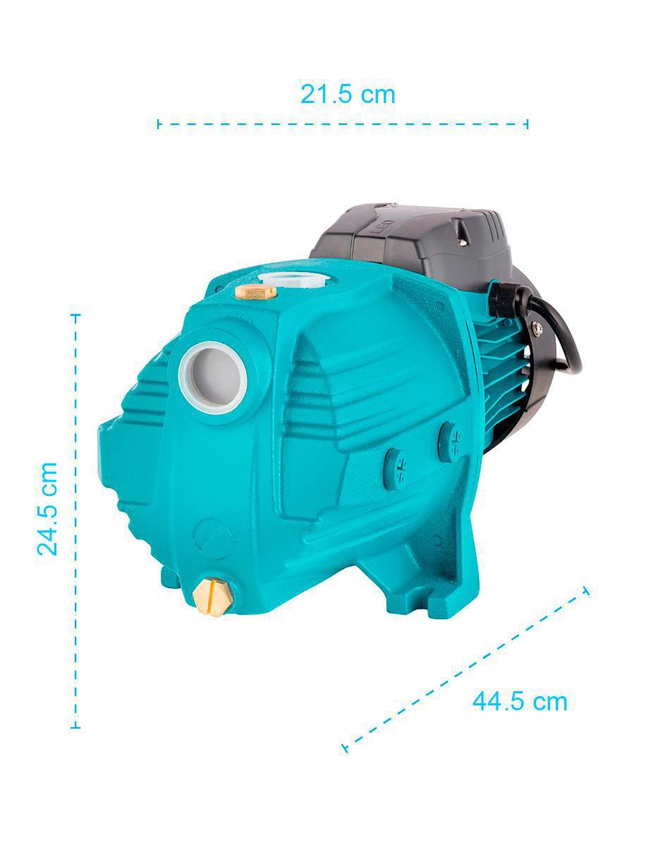 Bomba de agua jet 1 hp 3