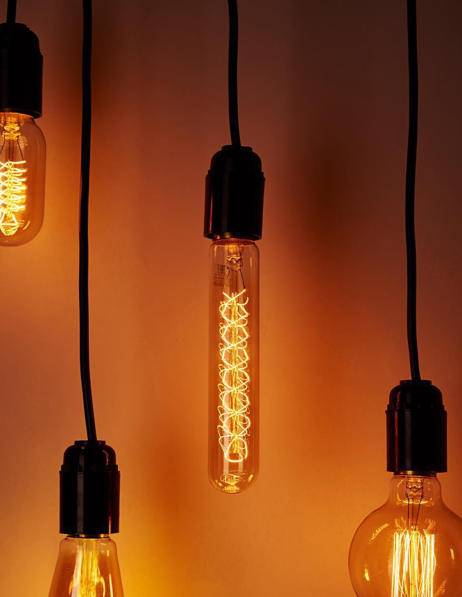 Foco vintage 4 W de consumo 4 W de iluminación 300 lm lúmenes 5