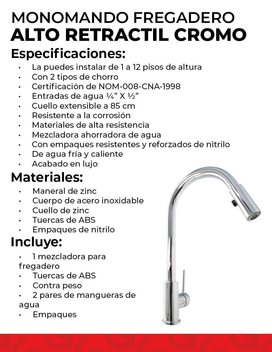 Monomando para cocina 4