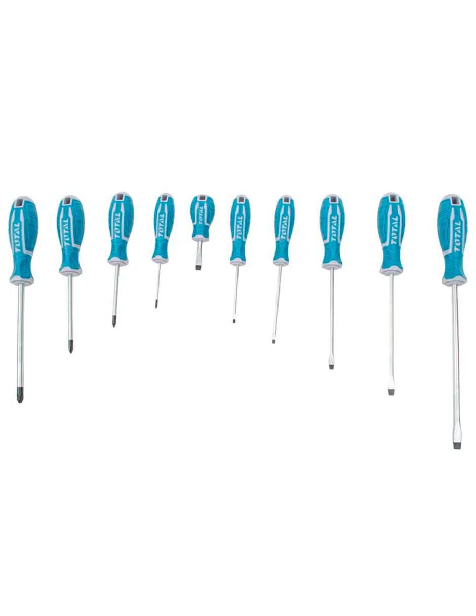 Set de desarmadores THT250610 10 piezas