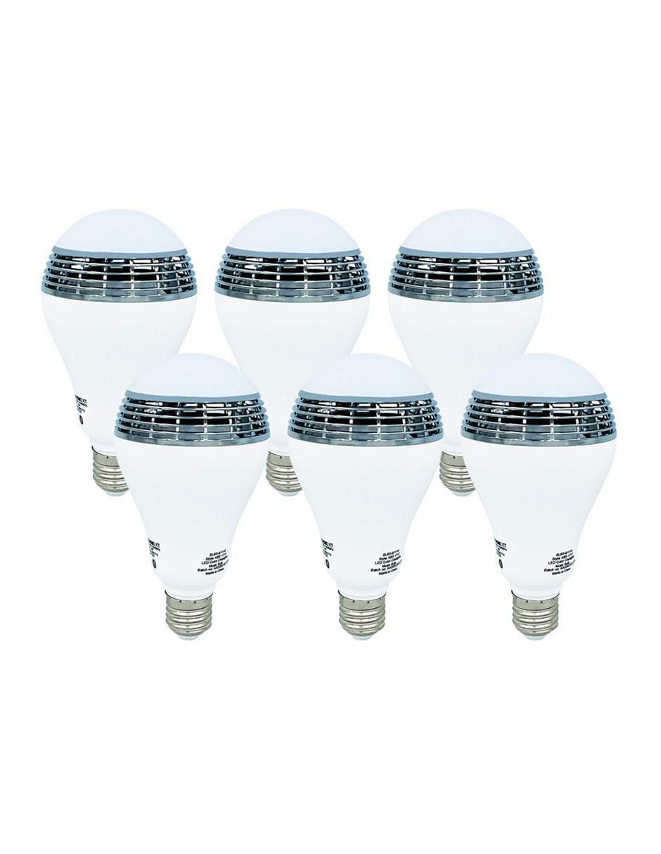 Set Focos LED 7 W de consumo 2.3 W de iluminación 80 lúmenes