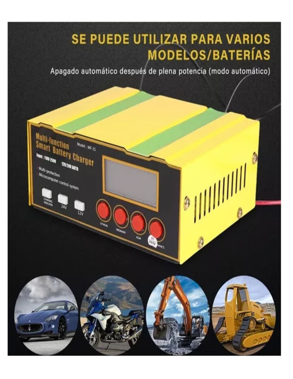 Batería portátil 200 mAh cargador de batería 2