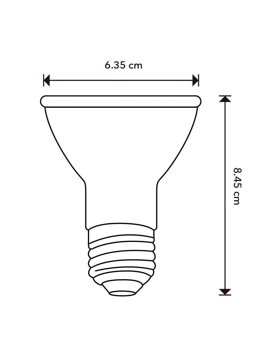 Foco led 8 w de consumo 8 w de iluminación 950 lm lúmenes 6