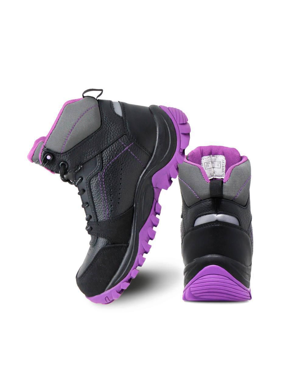 Bota industrial de cuero y piel 2
