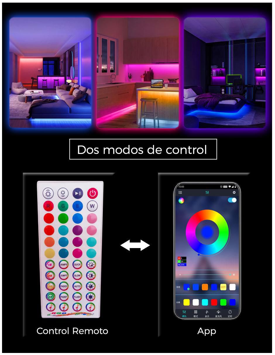 Tira led smart DY-YL09 con 600 focos 3