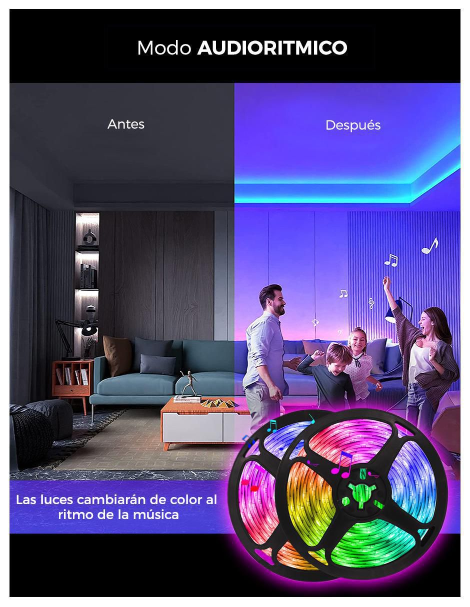 Tira led smart DY-YL09 con 600 focos 6
