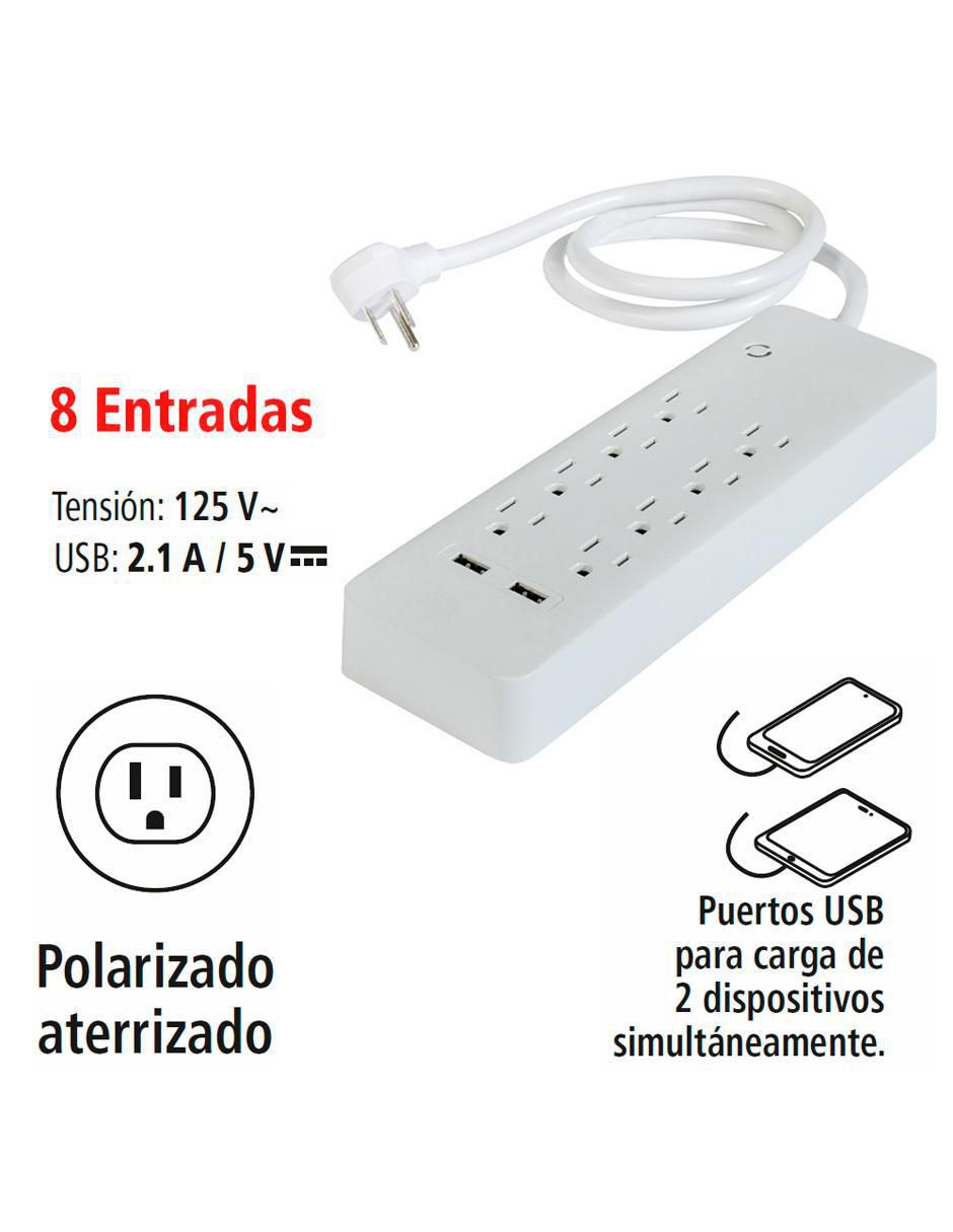 Multicontacto 620020 de 8 contactos 2