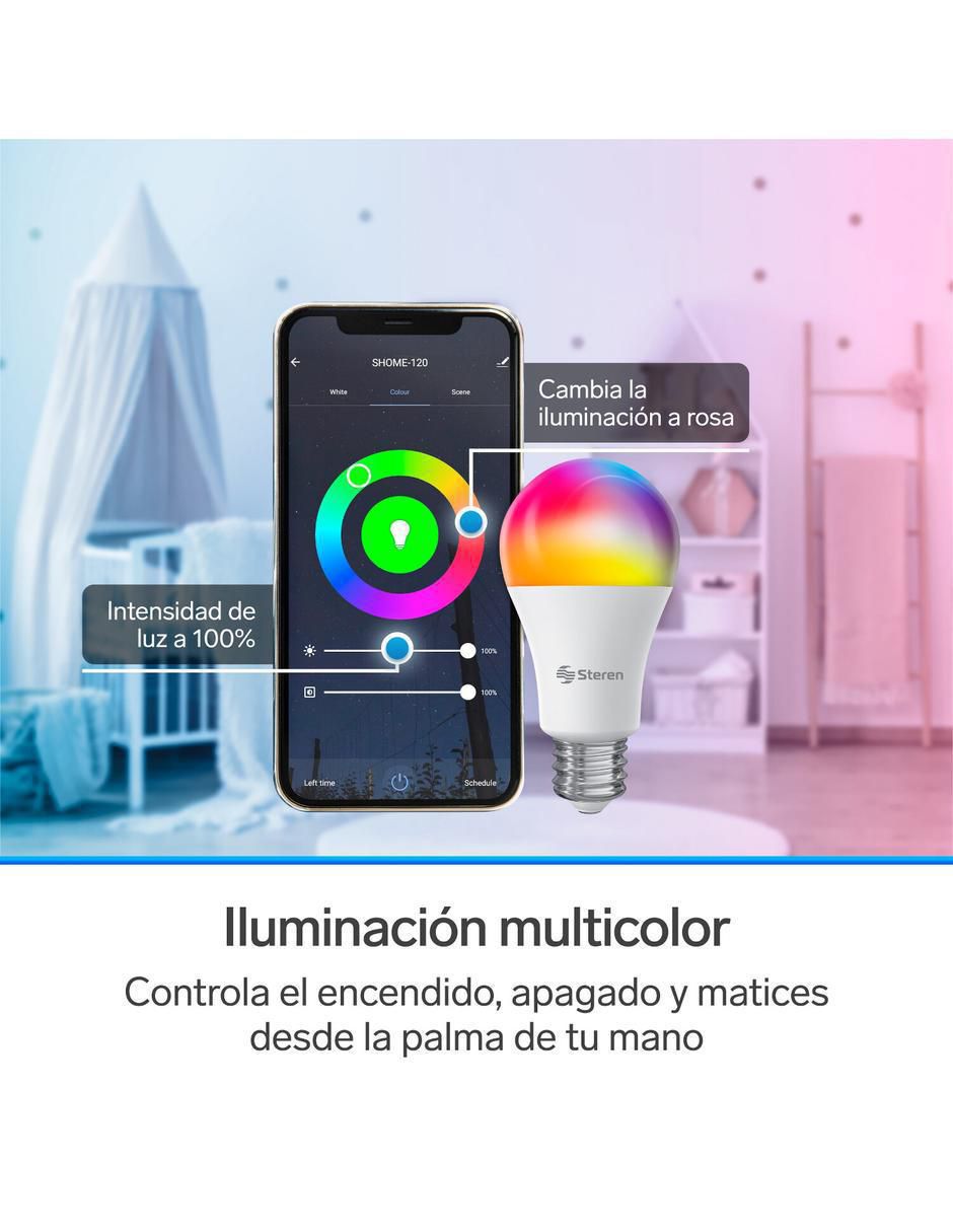 Set Foco 10 W de Consumo 10 W de Iluminación 900 Lúmenes 9