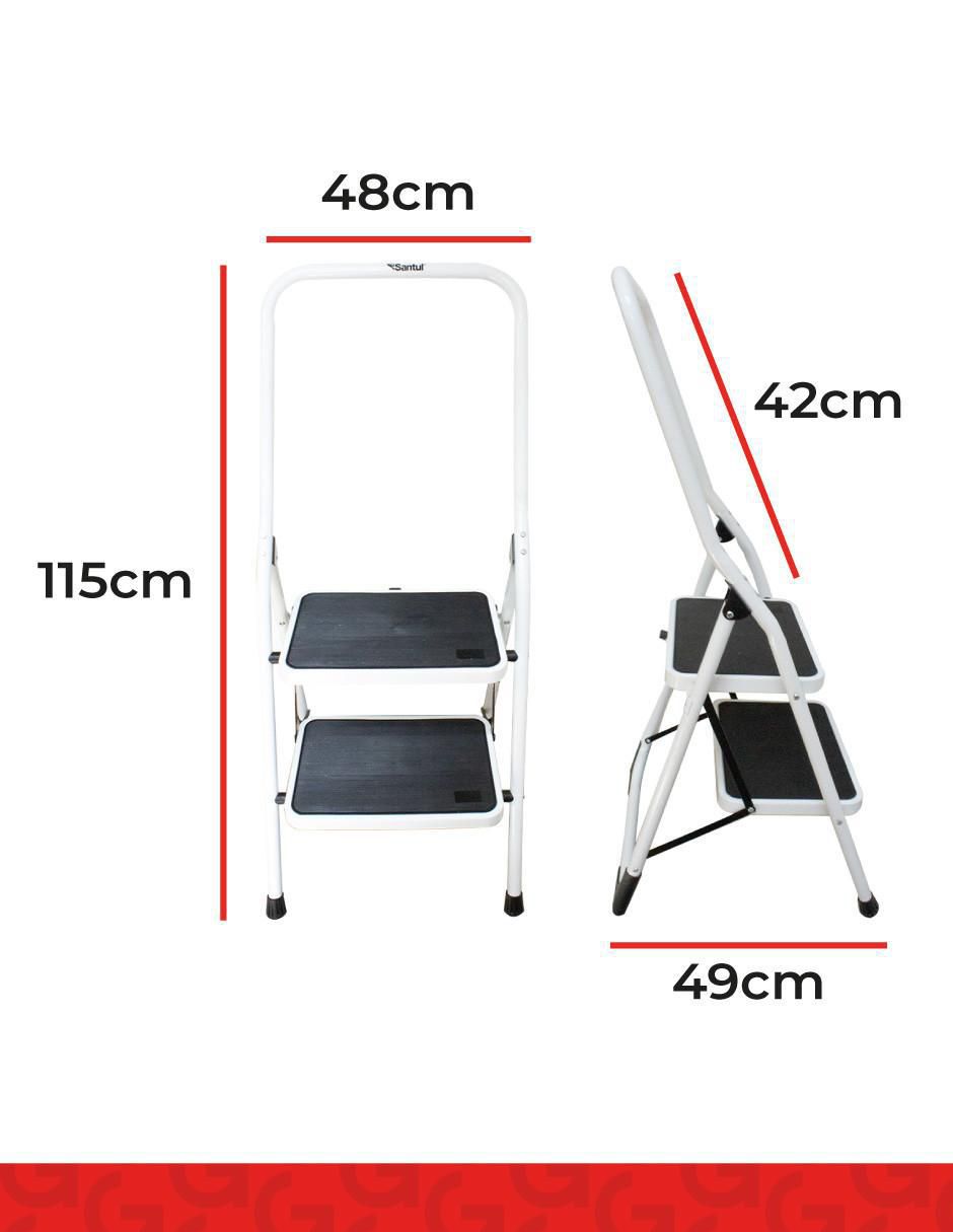 Escalera de tijera de acero 7