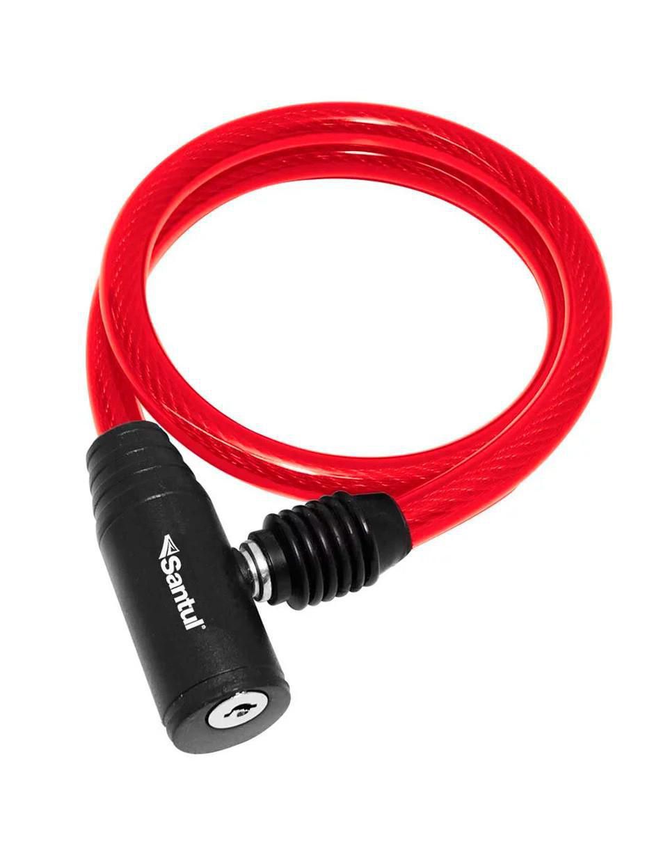 Candado de cable de llave