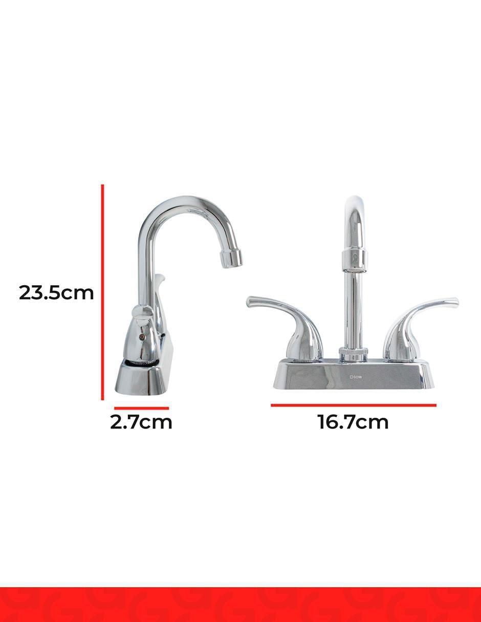 Llave mezcladora para lavabo 8
