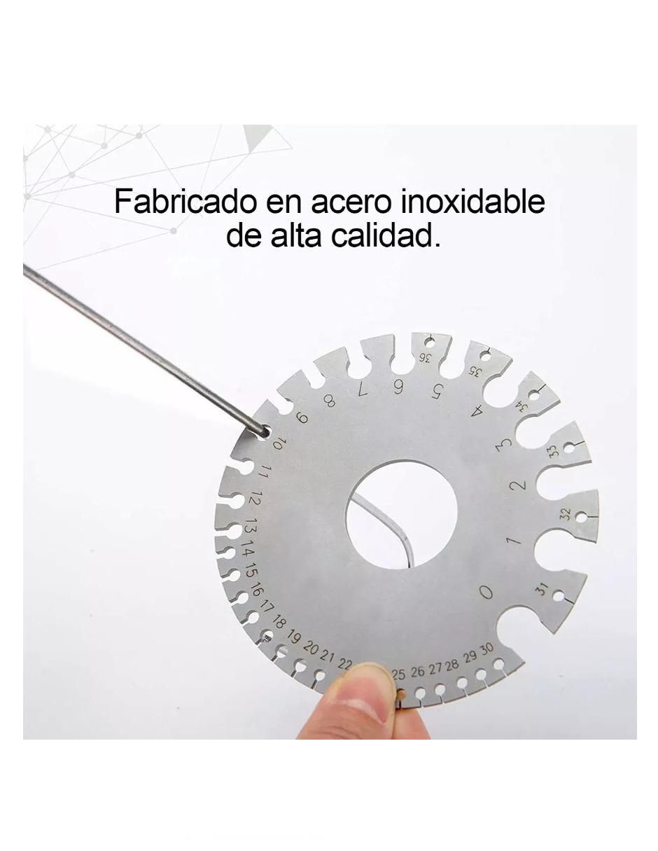 Calibrador de acero inoxidable 2