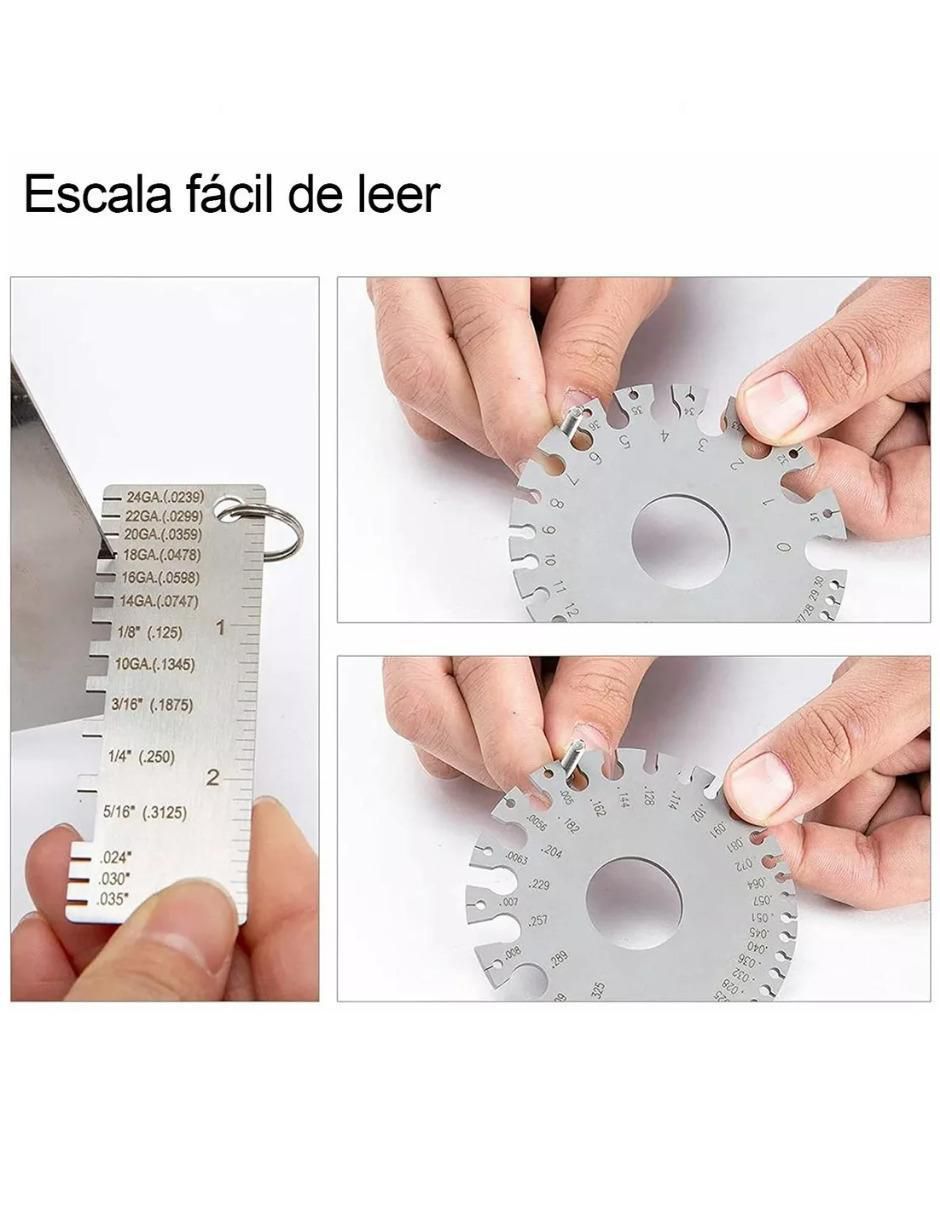 Calibrador de acero inoxidable 3
