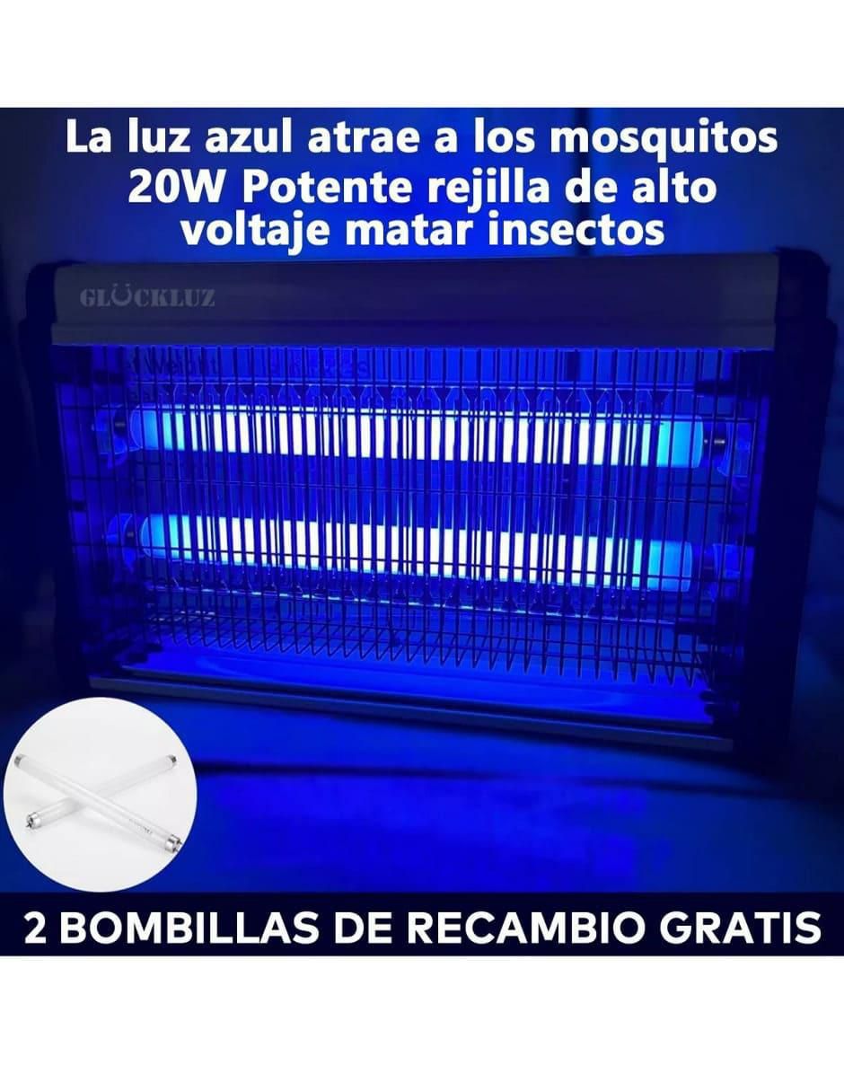 Lámpara mata insectos de batería 2