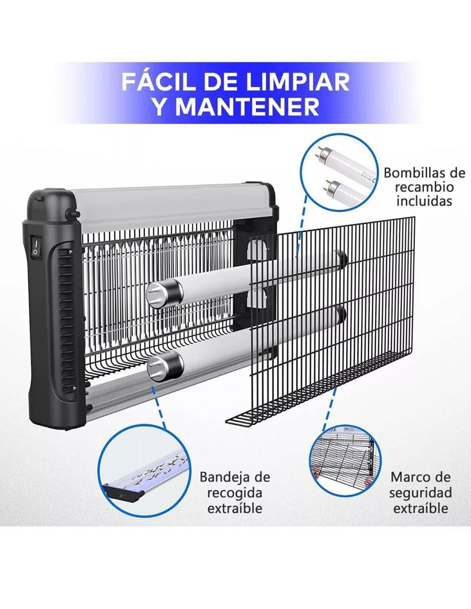 Lámpara mata insectos de batería 3