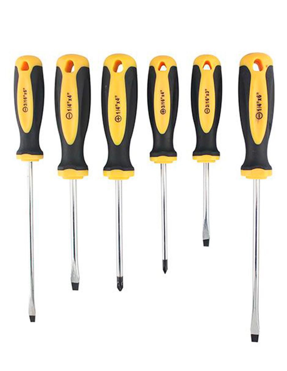 Set de desarmadores S-6999 6 piezas