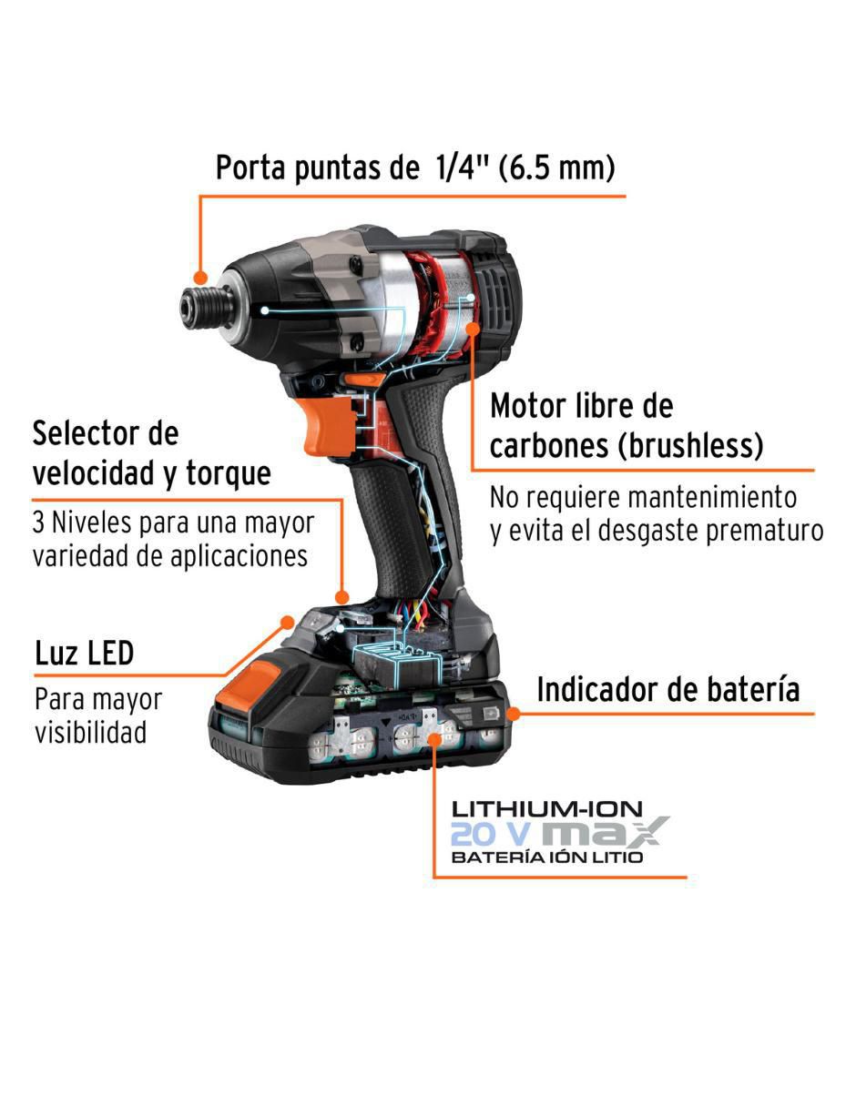 Rotomartillo y atornillador MAXCOM-20 40 W 2