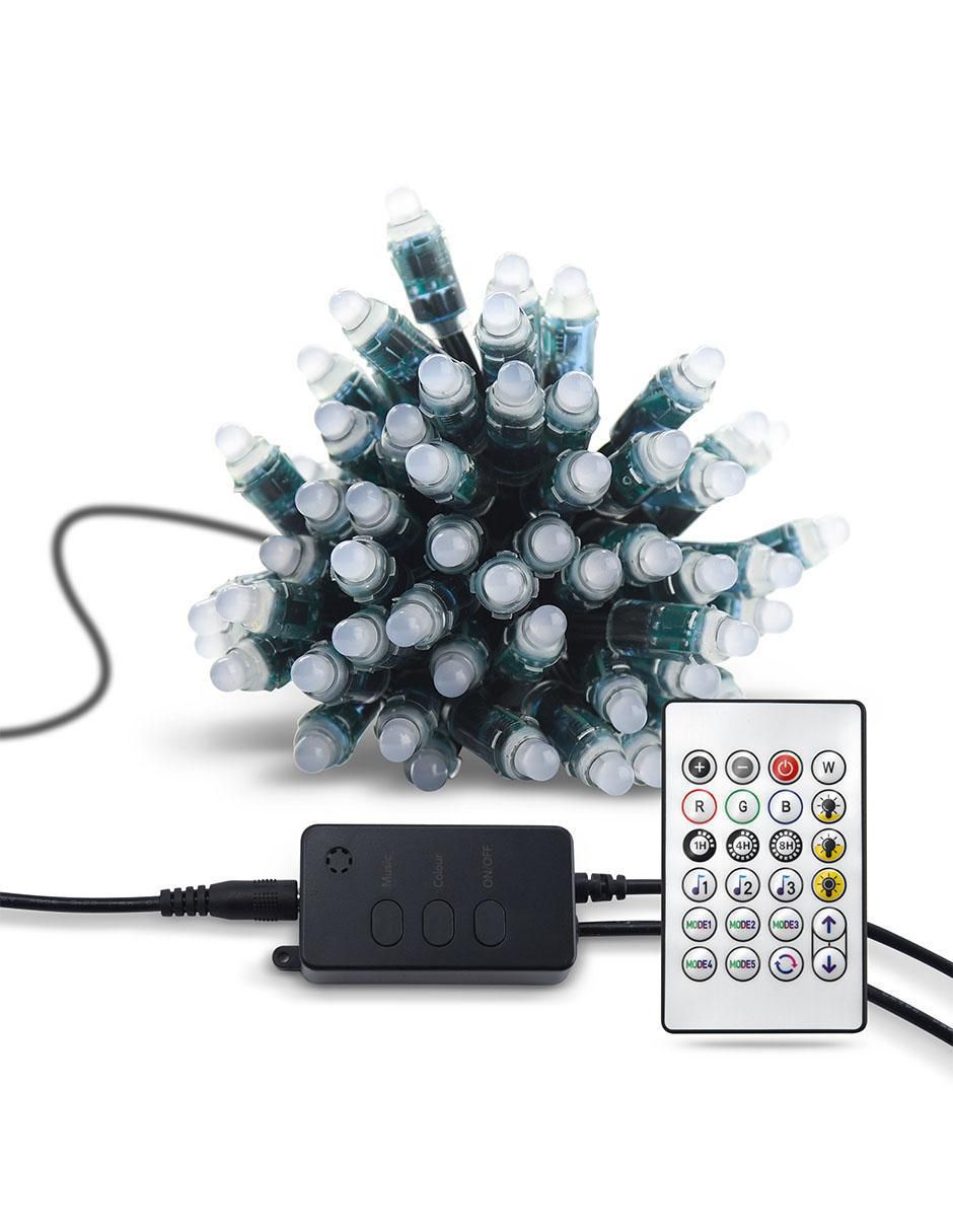 Serie de focos LED Smart home LC-1353 con 60 focos 2