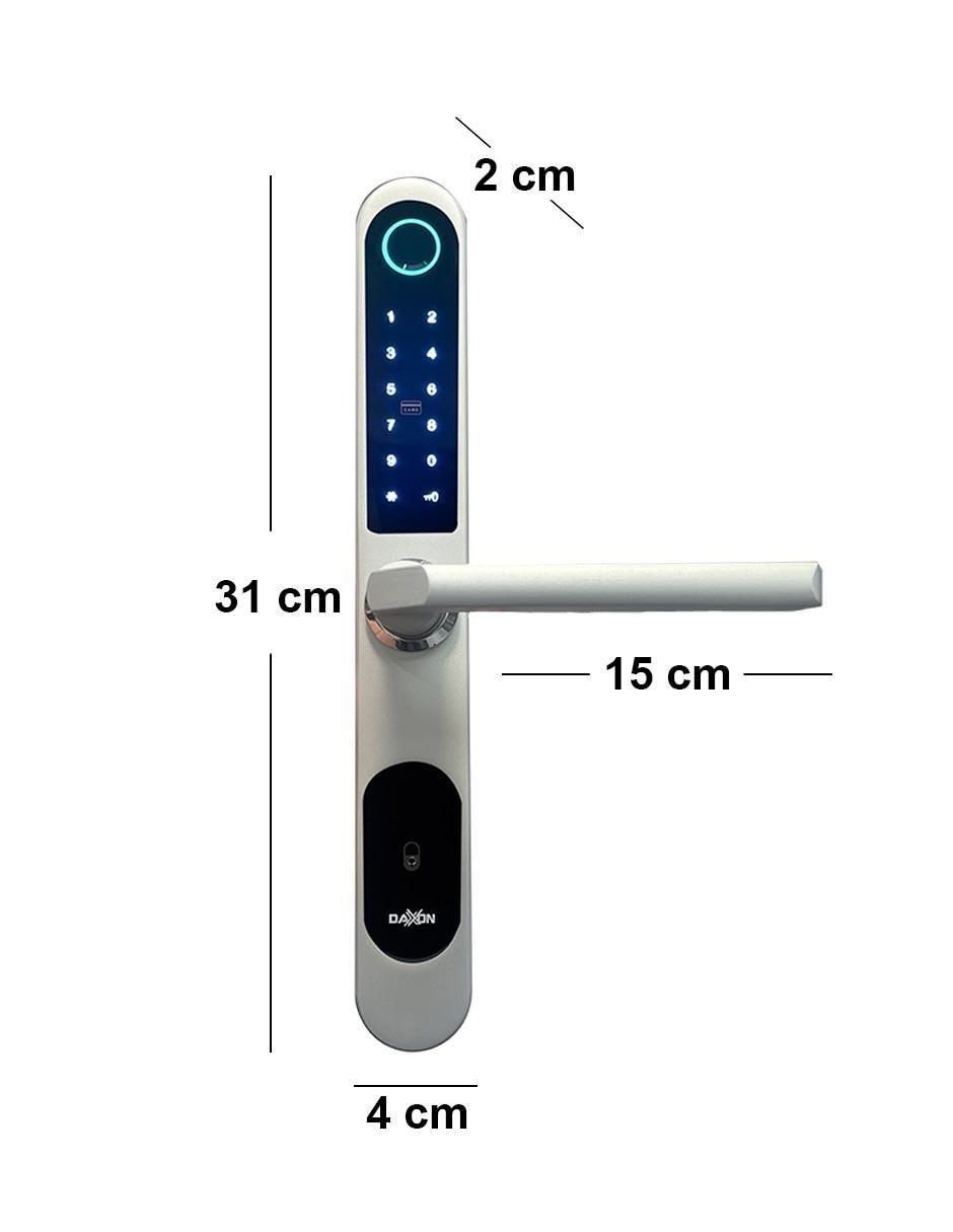 Cerradura para digital Iron 425 Gris de biométrica 5