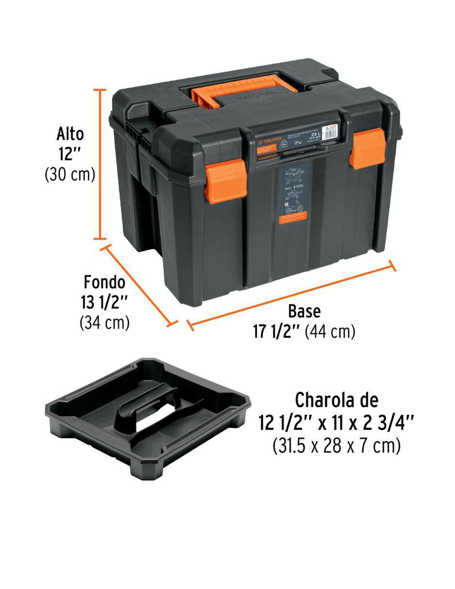 Caja de herramientas 2 compartimentos 4