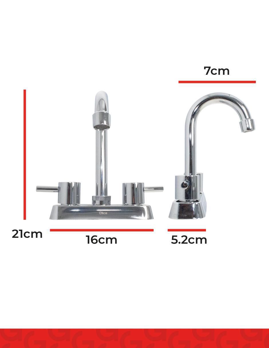 Llave mezcladora para lavabo 7