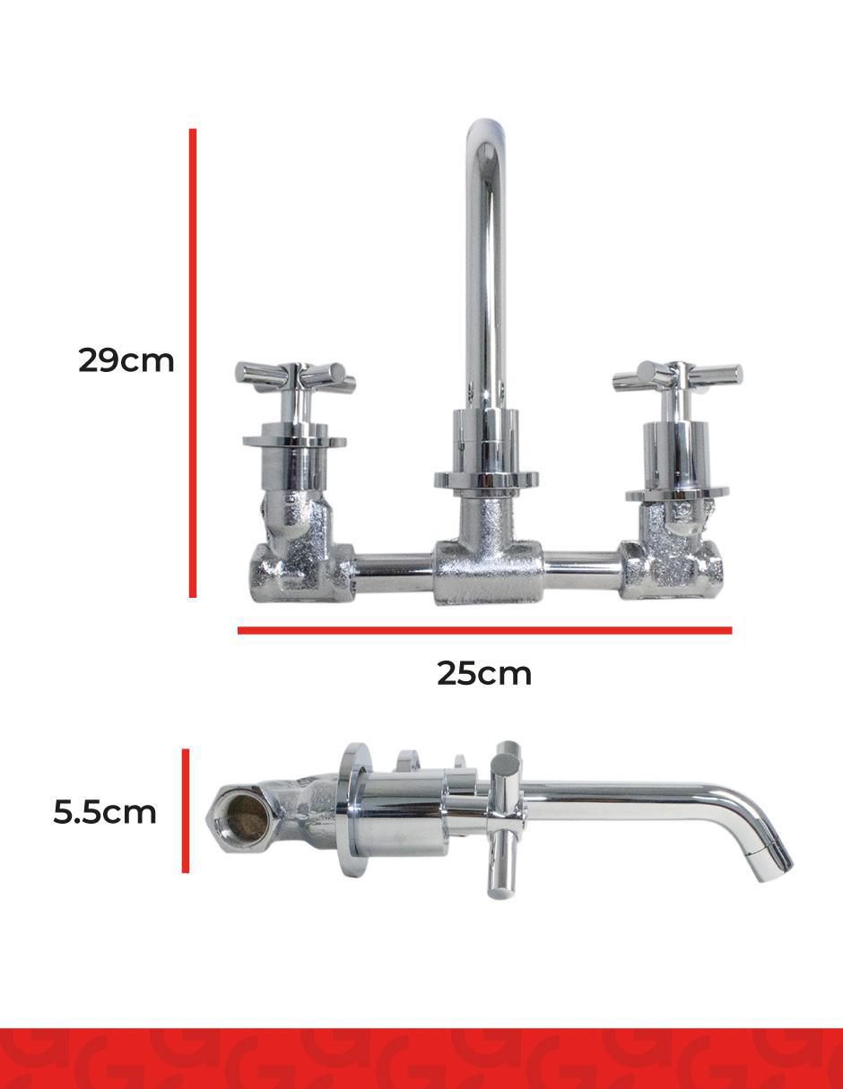 Llave mezcladora para lavabo 7