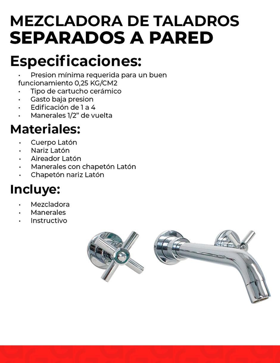 Llave mezcladora para lavabo 6