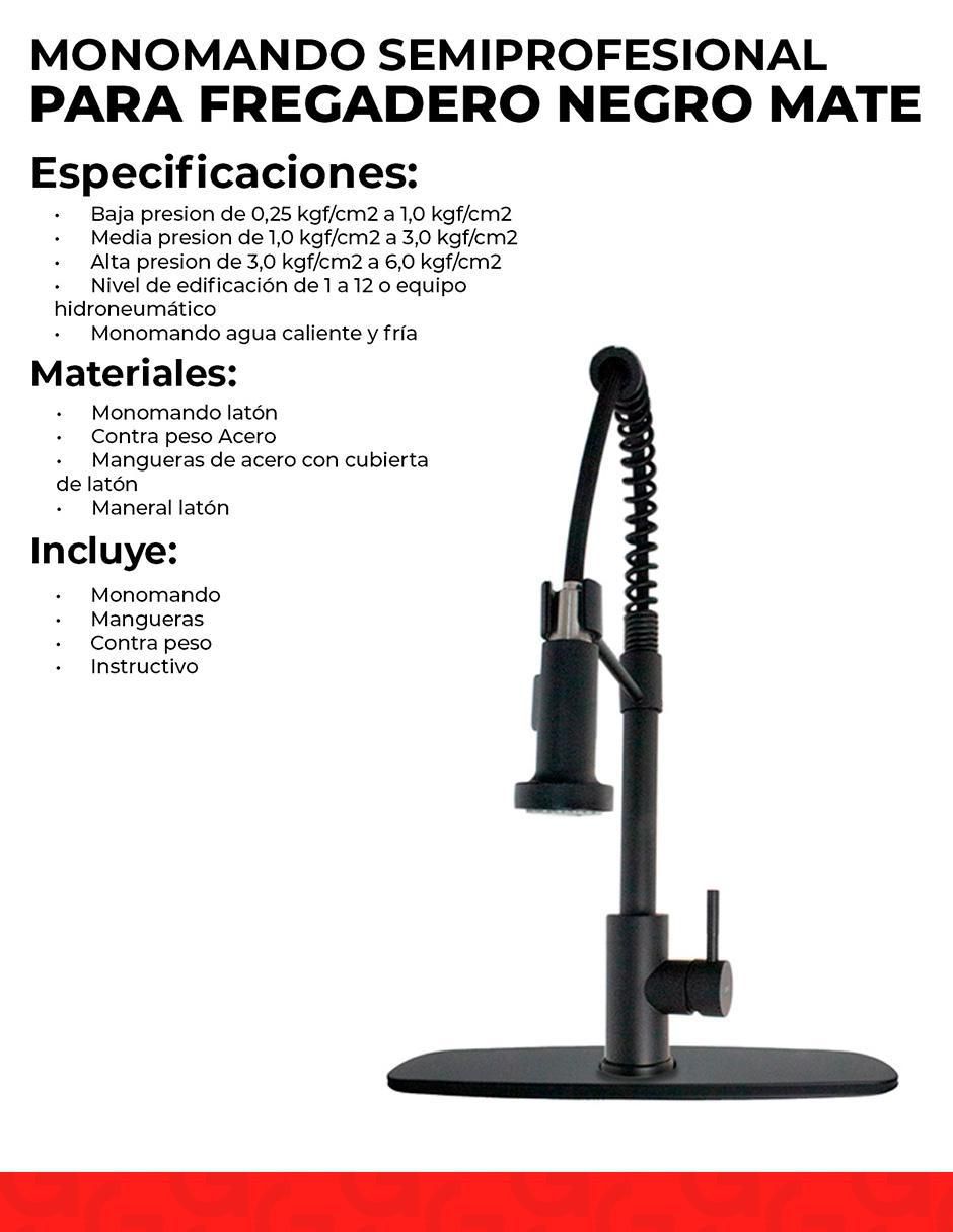 Monomando para cocina 4