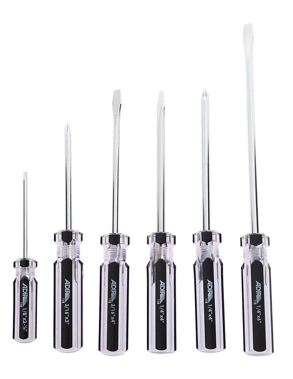 Set desarmadores d7520 6 piezas