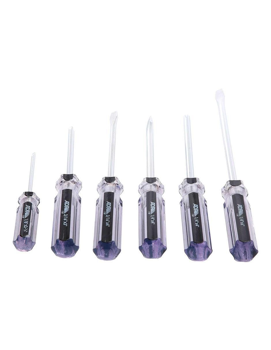 Set desarmadores d7520 6 piezas 2
