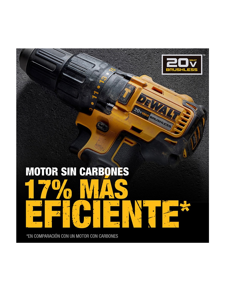 Set taladro atornillador inalámbrico DCD7781S2A-B3 de 100 - 240 V 11