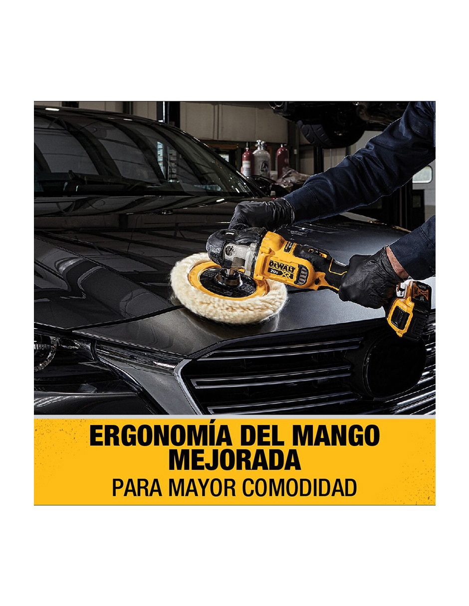 Pulidora orbital DCM849B 1250 W 8