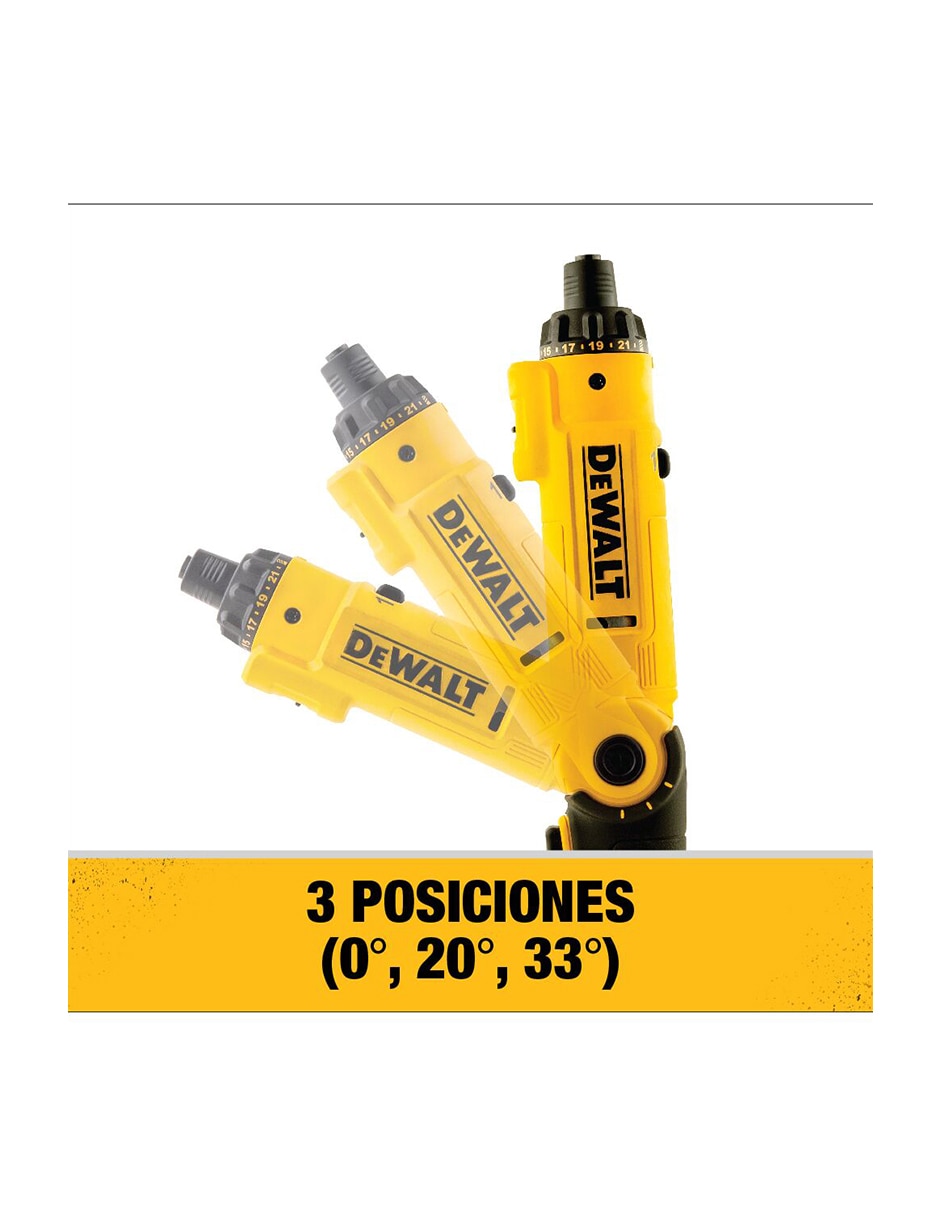 Set atornillador eléctrico 4 piezas 6