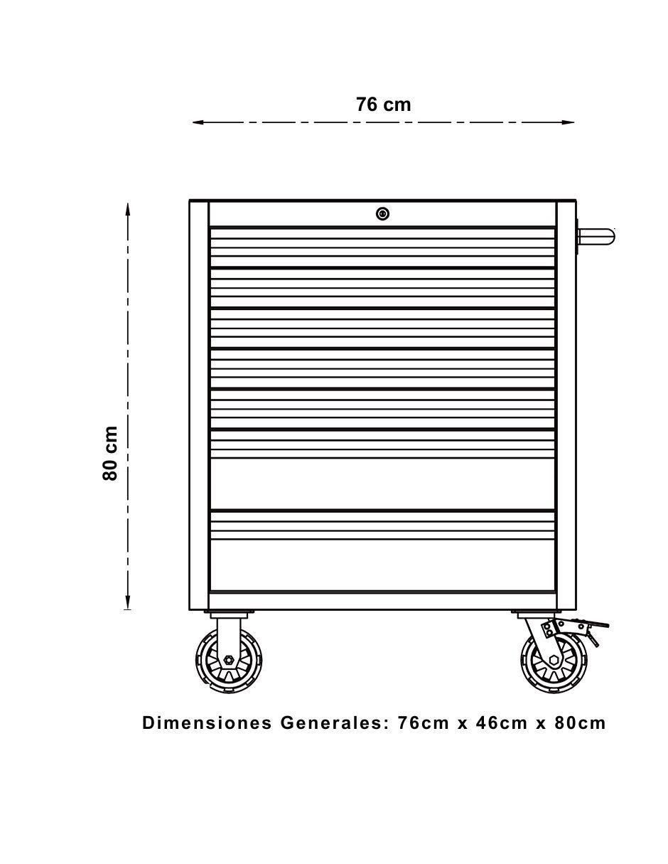 Caja de herramientas 7 compartimentos 8