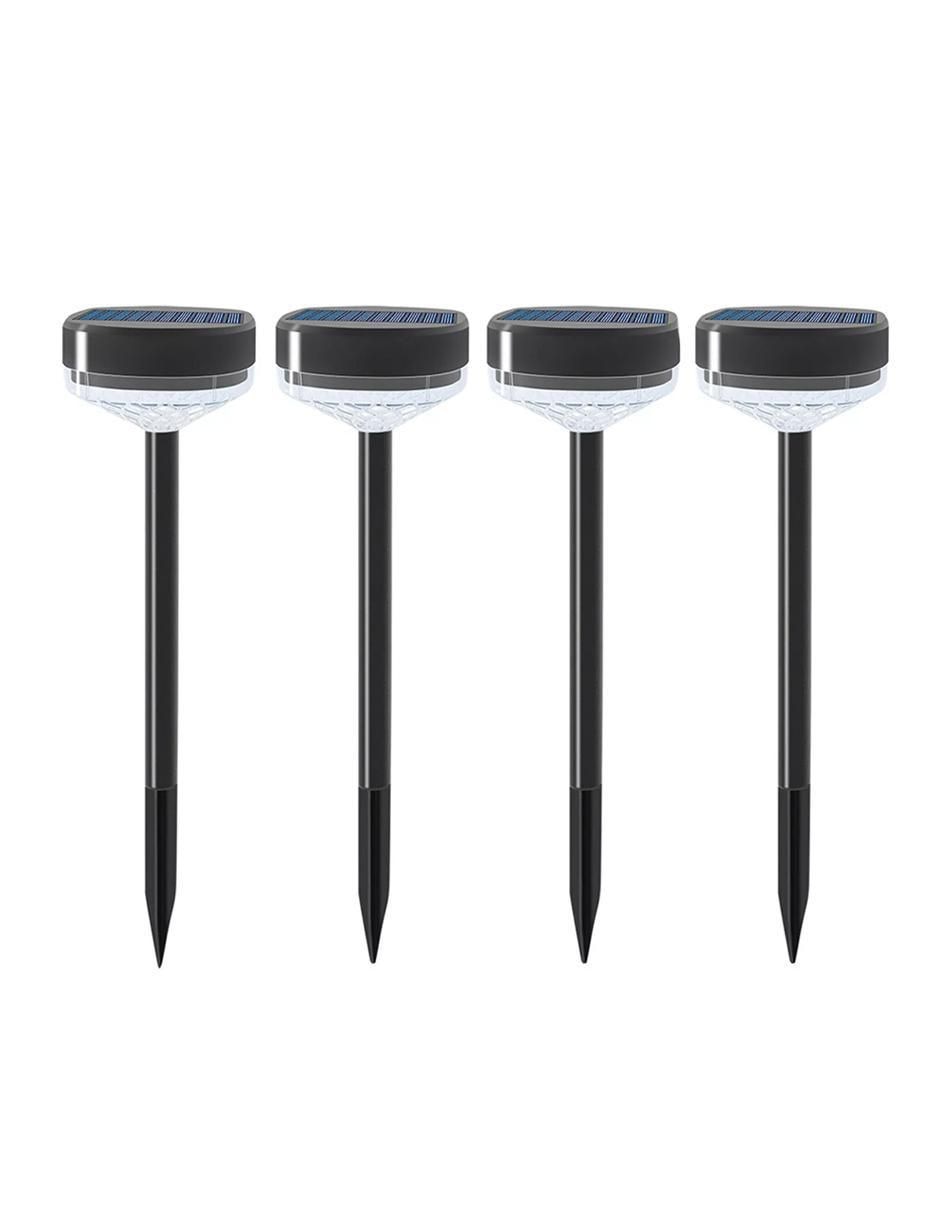 Lámpara solar LED 4 piezas