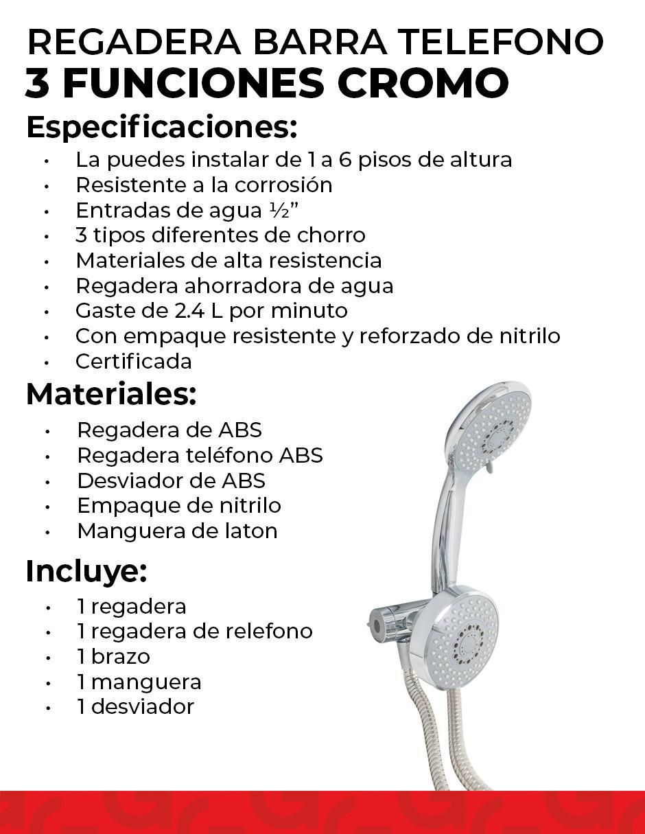 Regadera para baño 4