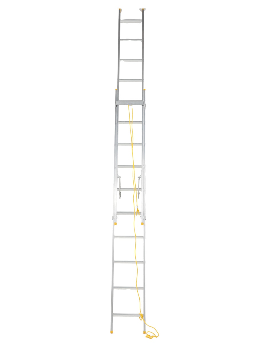 Escalera telescópica de aluminio 4