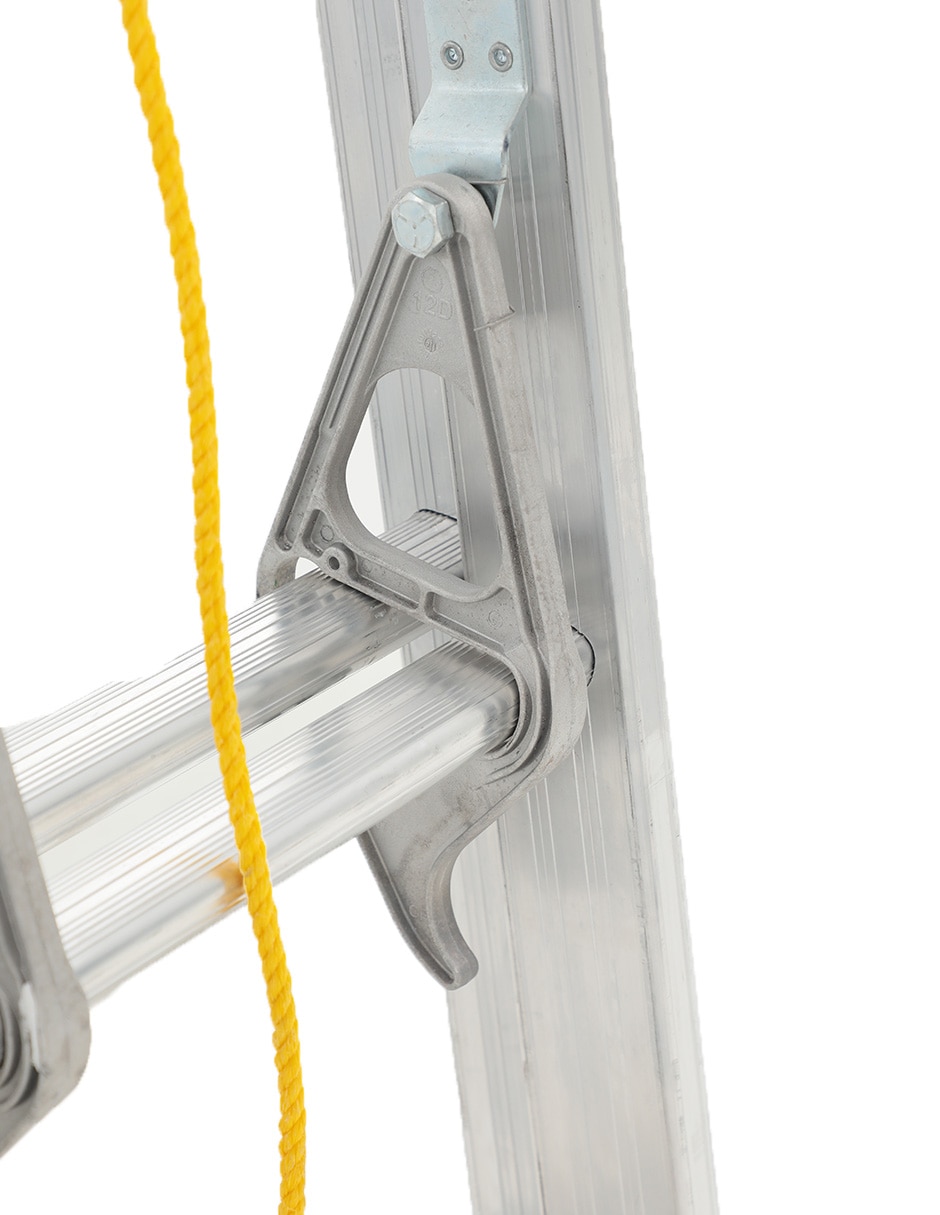 Escalera telescópica de aluminio 7