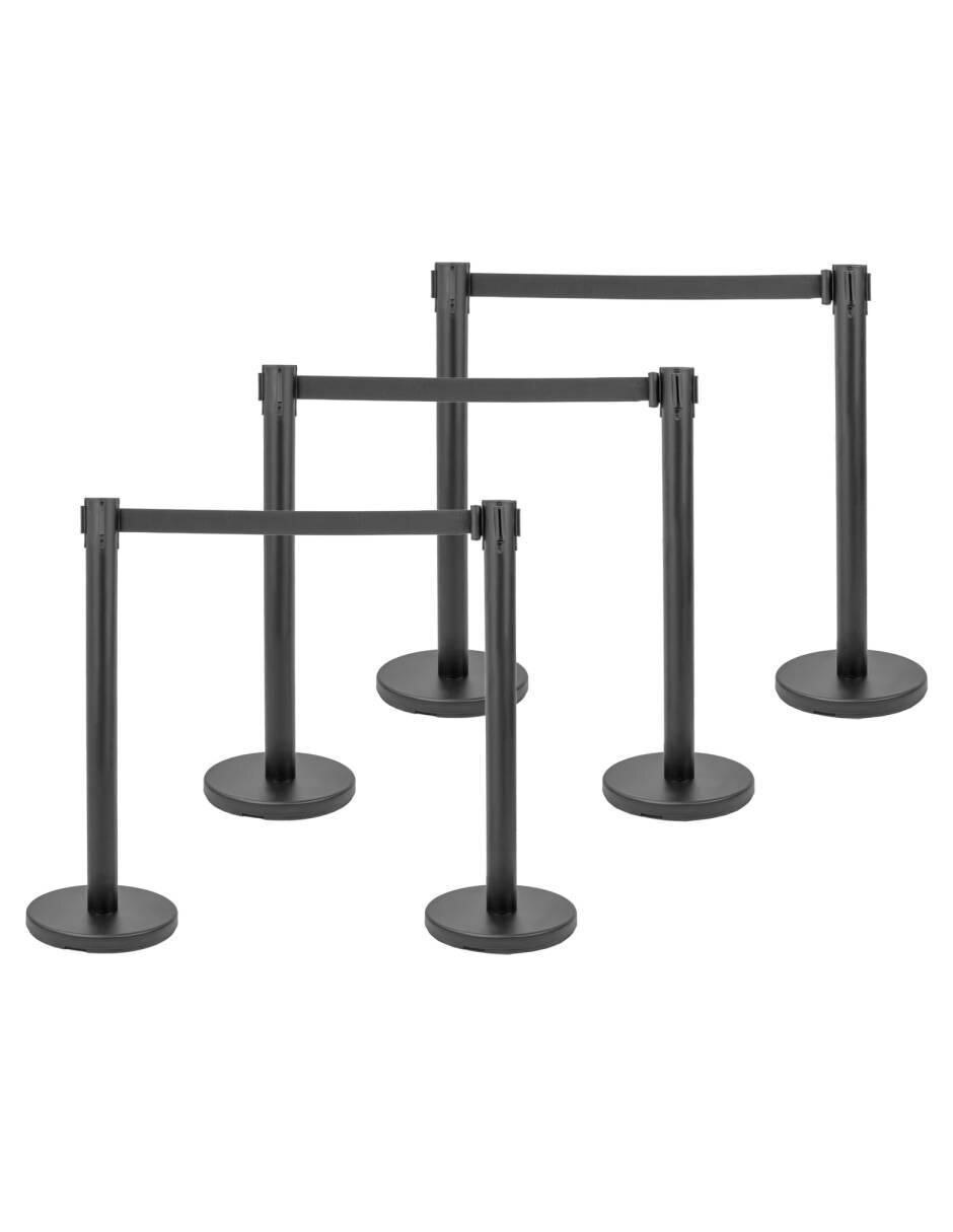 Set de poste delimitador para fila 2