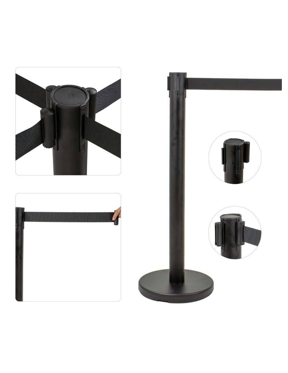 Set de poste delimitador para fila 4