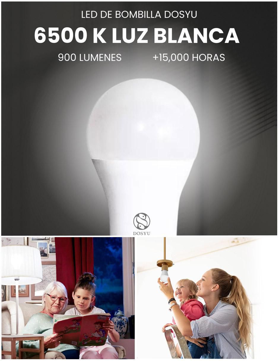 Foco LED 80 W de consumo 10 W de iluminación 900 lm 2