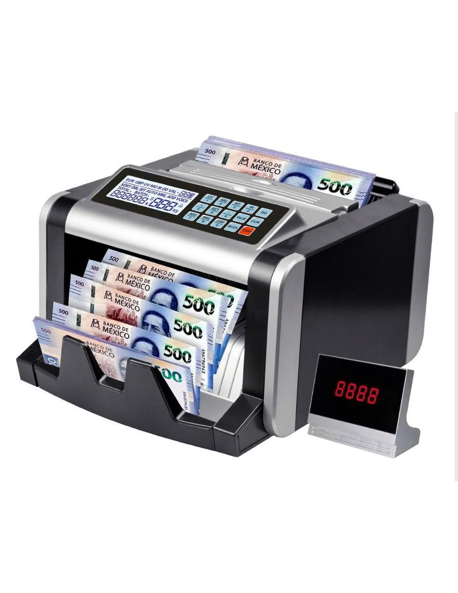 Contador de billetes de 1000 billetes x minuto Contador de billetes de 1000 billetes x minuto